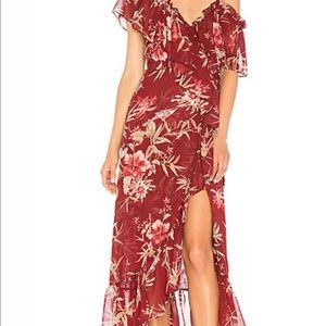 Misa of Los Angeles NWT S Talya wrap dress